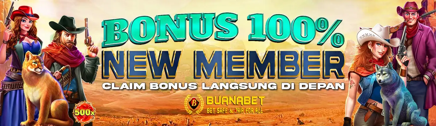Bonus 100% New Member